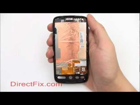how to repair htc desire screen