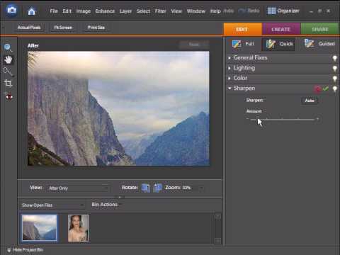 Learn Adobe Photoshop Elements 6 quick fix editor softwarevideo.com grabtraining.com