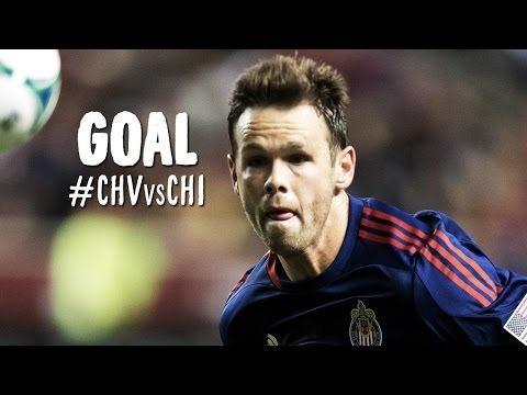Video: GOAL: Bobby Burling scores a towering header to give Chivas the lead | Chivas USA vs Chicago Fire