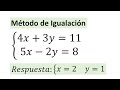 Método de Igualación 01