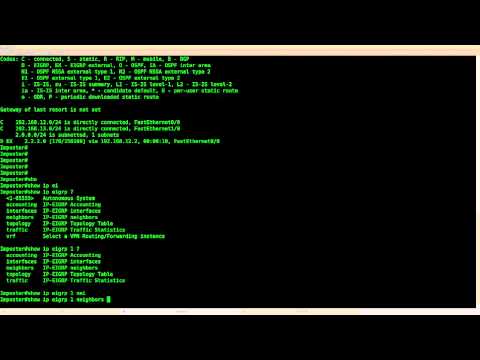 how to set eigrp router id