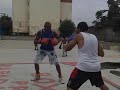 Luta pela Vida 24/12/09 - Sparring - Rapadura e Julio 2