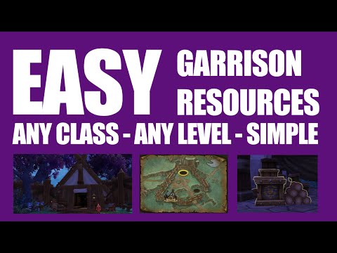 how to get garrison resources