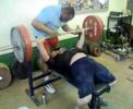 Richard Lewis 210kg x 3 bench press Richard Lewis 210kg x 3 bench press