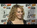 Interview with Kylie Minogue at the Brit Awards 2010
