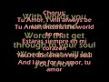 Rbd - Tu amor - LYRICS!!!