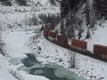 Glenogle Intermodal Train heads towards Field. Glenogle Intermodal Train heads towards Field.