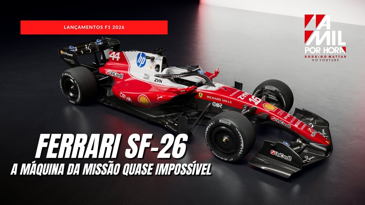 Ferrari Sf-26 | Em Busca Dos Títulos Não Alcançados Há Quase 20 Anos No Mundial De Fórmula 1