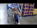 DONT TOUCH MY CART BABY ON A CART TRIP VIDEO