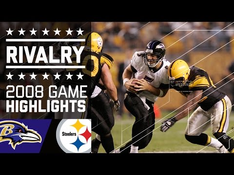 Video: The Rivalry Begins | Ravens vs. Steelers MNF (2008) | NFL