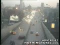 Car crash accident in highway - Accidente en la autopista
