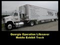 GOL Mobile Exhibit Truck visits Disney's A Christmas Carol Train Tour in Atlanta