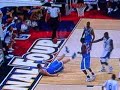 Chris Douglas-Roberts dunk over Kevin Love