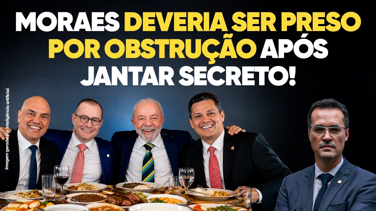 Jantar Secreto de Moraes É Caso de Prisão?!