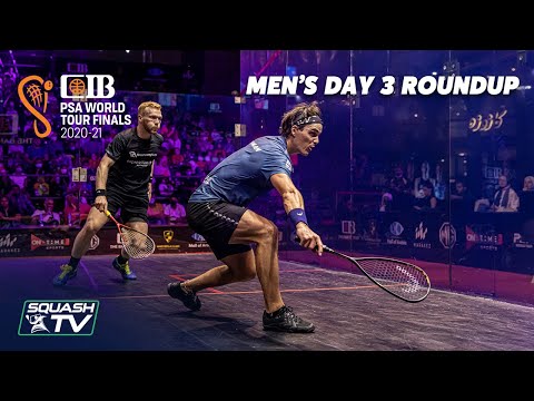 Squash: CIB PSA World Tour Finals 2020-21 - Men's Day 3 Roundup