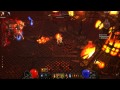 Diablo 3 - Diablo III - Witch doctor - Inferno mode - The Butcher (Act I Boss) - Solo Kill