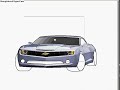 How to Draw an 09 Camaro in MS Paint How to Draw an 09 Camaro in MS Paint