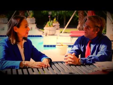 THE BANKSTERS-SCENE WITH WHISTLE BLOWER Karen Hudes.