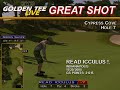 Golden Tee Great Shot on Cypress Cove!