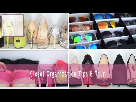 how to organize a small closet