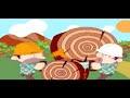 aserrin aserran - canciones infantiles