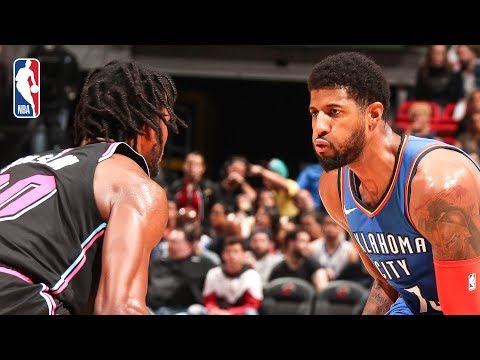 Video: Full Game Recap: Thunder vs Heat | PG Hits Career-High 10 Threes