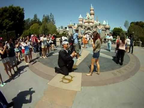 Anh's Surprise Disneyland Engagement