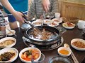 韓国済州島 焼肉 プルコギ
