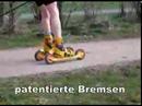 Skikes Bremsfunktion bremstest auf Skike