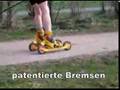 Skikes Bremsfunktion bremstest auf Skike