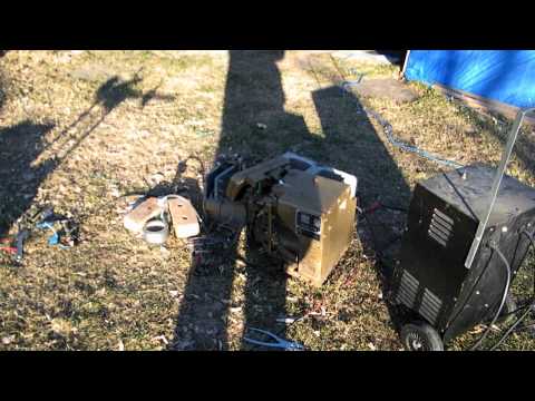 how to drain generator oil