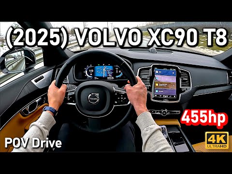2025 455hp volvo xc90 t8 pov drive