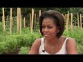White House Garden - Interview with Michelle Obama