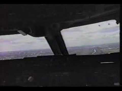Boeing 747-200 Landing in Newark in ...