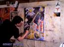 oil painting w/ T.S.PEW (flowers) #4 fast