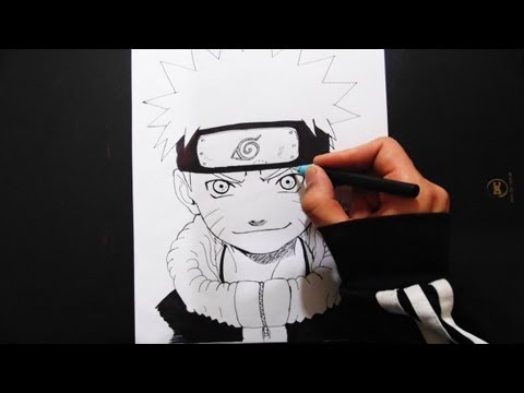 how to draw naruto uzumaki