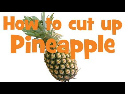 how to cut a pineapple to plant