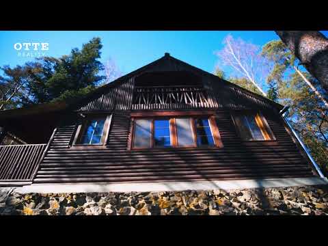 Video Rekreační chata na vlastním pozemku na břehu přehrady Hracholusky nedaleko obce Malovice u Erpužic