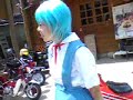 2009/8/12 桜塚れいちゃんがNSR250R 88yをお見送り
