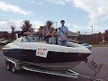 WHS Junior Homecoming Court Boat Float