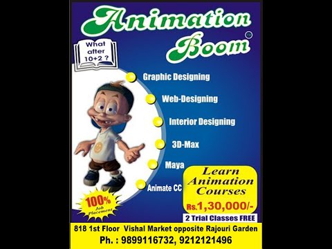 Animation Course - Animation Institute In Delhi - AnimationBoom