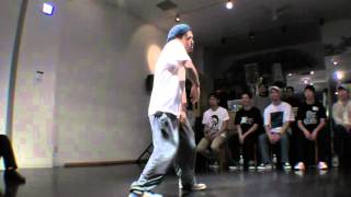 Bummei vs taich! – 解放区 2nd POP SIDE 1 DANCE BATTLE BEST4