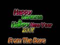 The Boys Happy Kwanzaa & Happy New Year 2007 Greeding