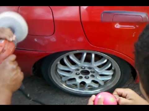 EASY How to get the color back on a FADED, SUN DAMAGED paint job. SAVE YOUR $ AND DIY