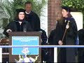 John Grisham Is Presented With a W&L Walking Stick