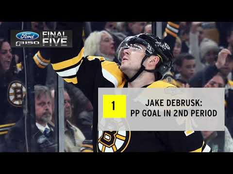 Video: Ford Final Five Facts: Jaroslav Halak Shines As Bruins Shutout Ducks