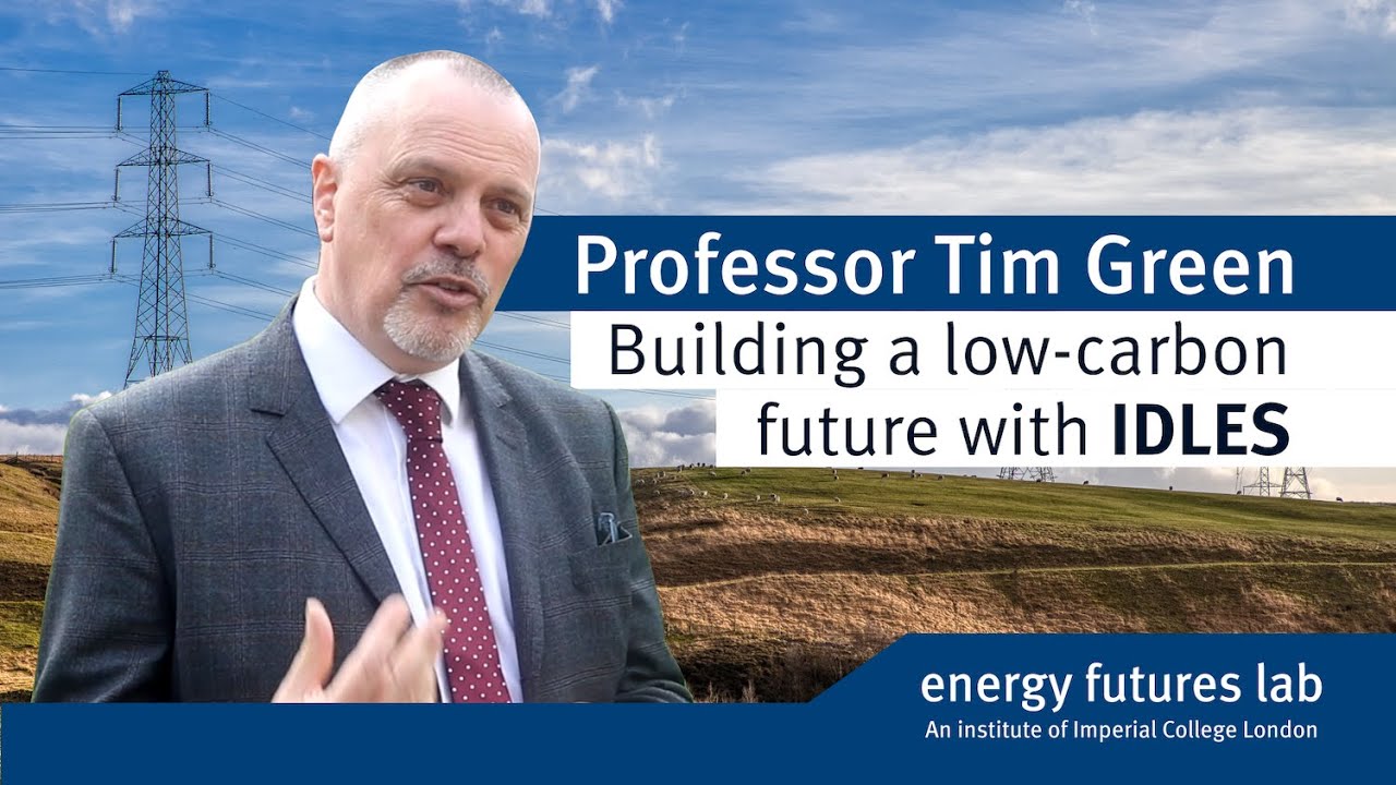 Prof Tim Green explains how IDLES researchers are helping to build a low-carbon future.