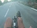 downhill col de braus to sospel with recumbent