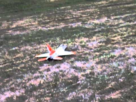Watch RC Video: 'Electric RC F-16 Airplane with 50mm fan jet landing'