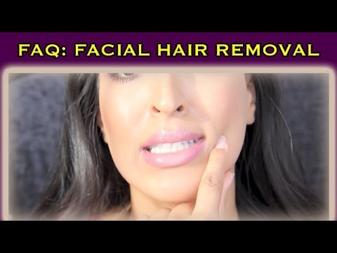 FAQ: How to Remove Facial Hair - The BEST method for AGING + ACNE prevention